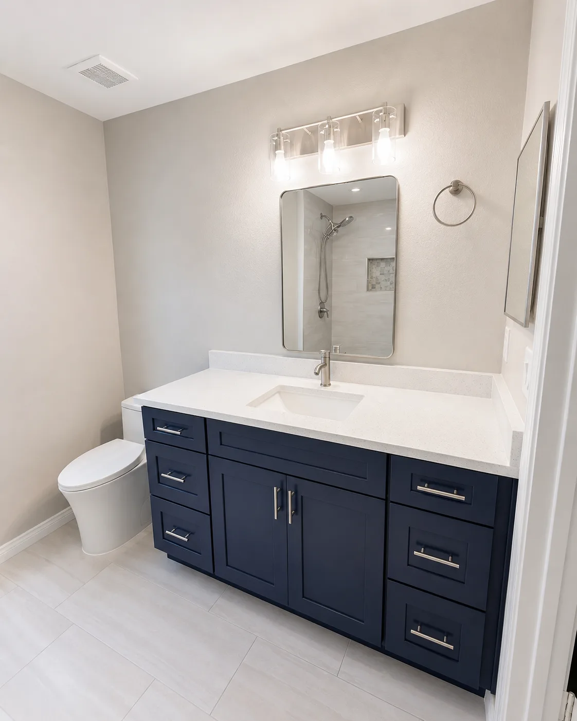 Bathroom Remodeling project by Remoluxe USA in Central Florida