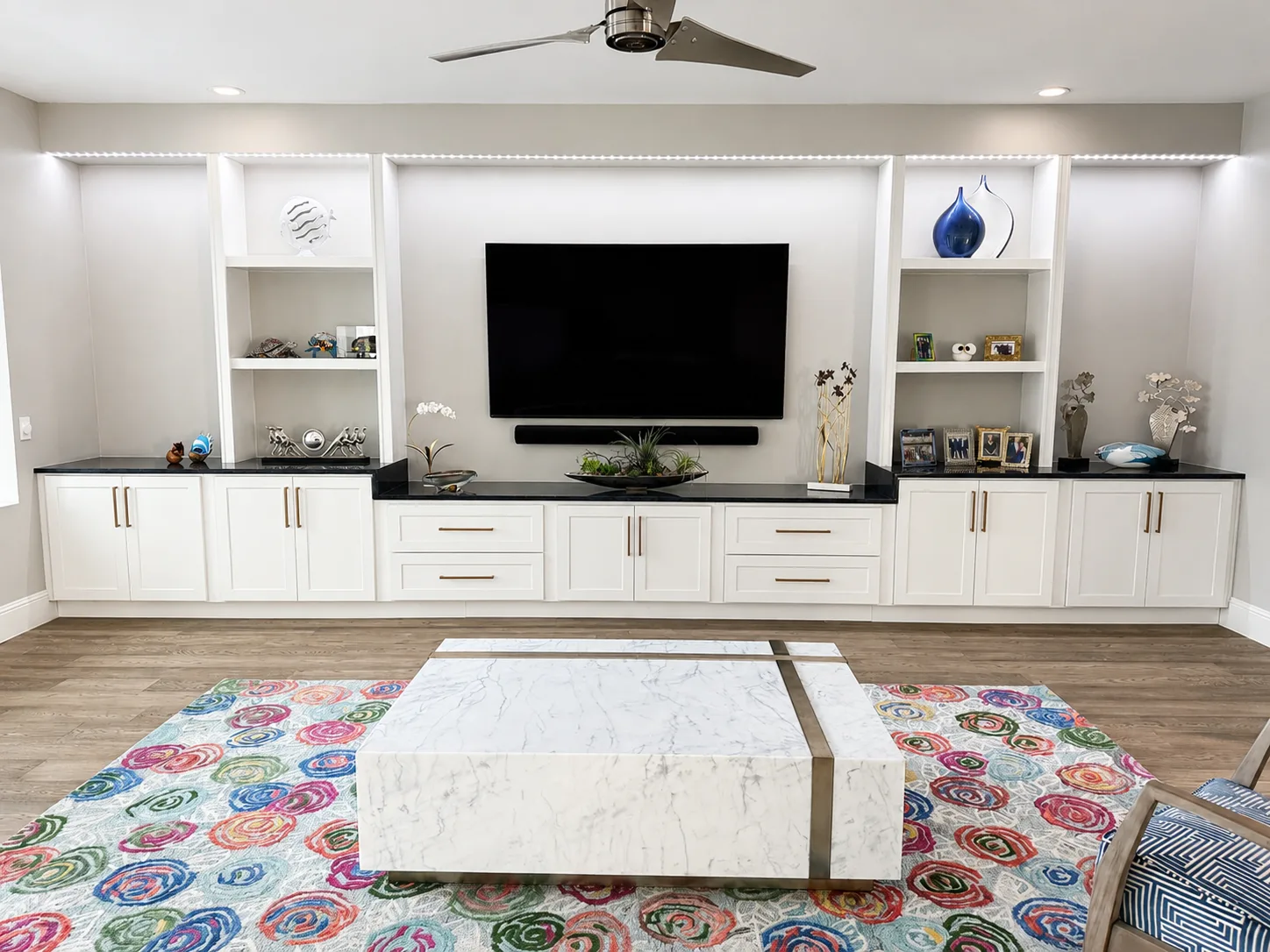 Interior remodeling project completed by Remoluxe USA in Central Florida